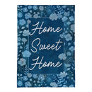 VivaStyle Gilded Meadow Burlap Garden Flag "Home Sweet Home"