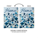 VivaStyle Gilded Meadow Burlap Garden Flag ONE