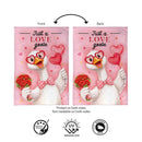 Just a Love Goose Burlap Garden Flag Garden