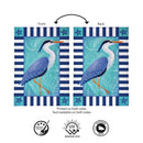 Seaside Retreat Hernon Burlap Flag Garden