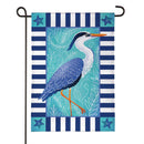 Seaside Retreat Hernon Burlap Flag Garden
