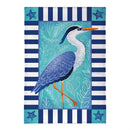Seaside Retreat Hernon Burlap Flag House