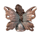 Cottage Garden Bird Feeder, Resin Verdigris Fairy