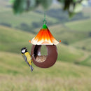 Hillside Pasture Bird Feeder, Metal Hanging Flower Shape