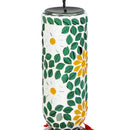 Cottage Garden Bird Feeder, Mosaic Hummingbird Feeder, Daisy