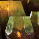 NAPA Home & Garden, HEX GLASS VOTIVE,BL221