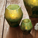 NAPA Home & Garden, HEX GLASS VOTIVE,BL221