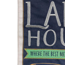 Welcome To Our Lake House Everlasting Impression