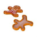 Sugar & Stripes Gingerbread Man Lip Gloss, Vanilla, Asst of 3, CDU