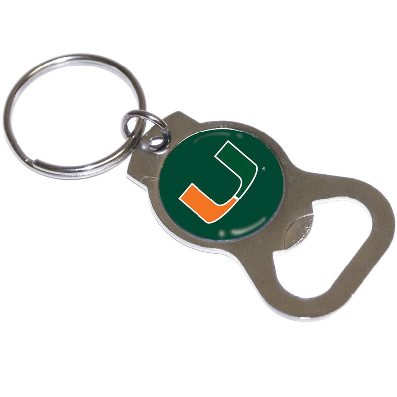 Bottle Opener Key Ring, University of Miami,c307953