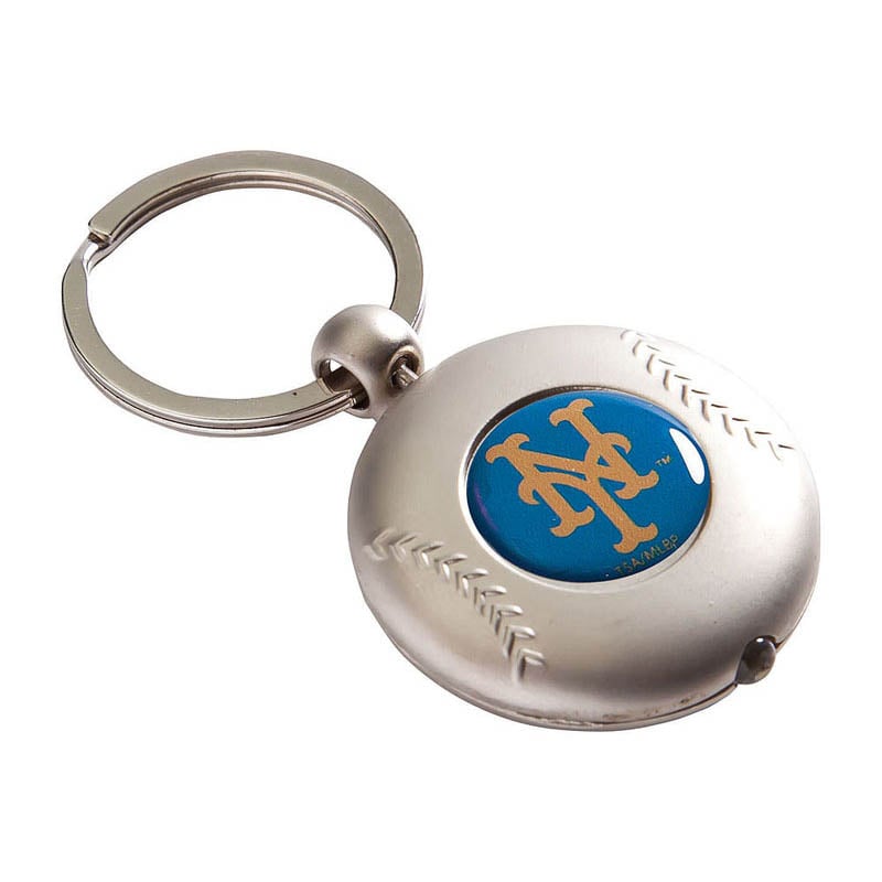 Baseball Flashlight Key Ring - New York Mets,c370705