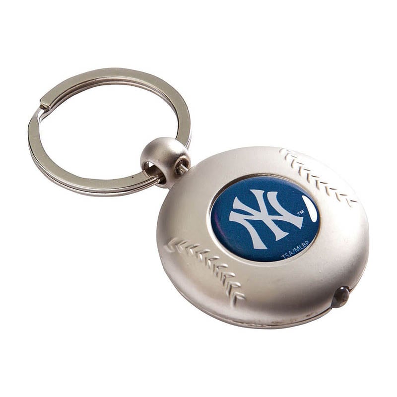 Baseball Flashlight Key Ring - New York Yankees,c370706