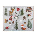 Woodland Christmas  Hardboard PMAT