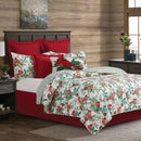 Delwyn Cardinal King Quilt Set