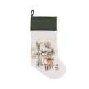 Woodland Santa Stocking
