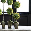 NAPA Home & Garden, Barclay Butera Faux Boxwood Topiary Potted Plant