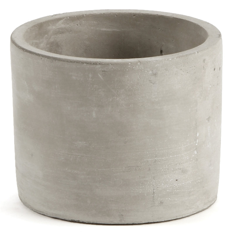 Napa Home Garden, CONCRETE PIPE 4.5" CACHEPOT,cd237