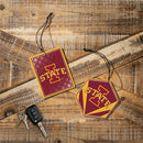 Iowa State University Air Freshener, Set of 2
