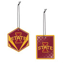 Iowa State University Air Freshener, Set of 2