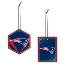 New England Patriots Air Freshener, Set of 2