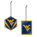 West Virginia University Air Freshener, Set of 2