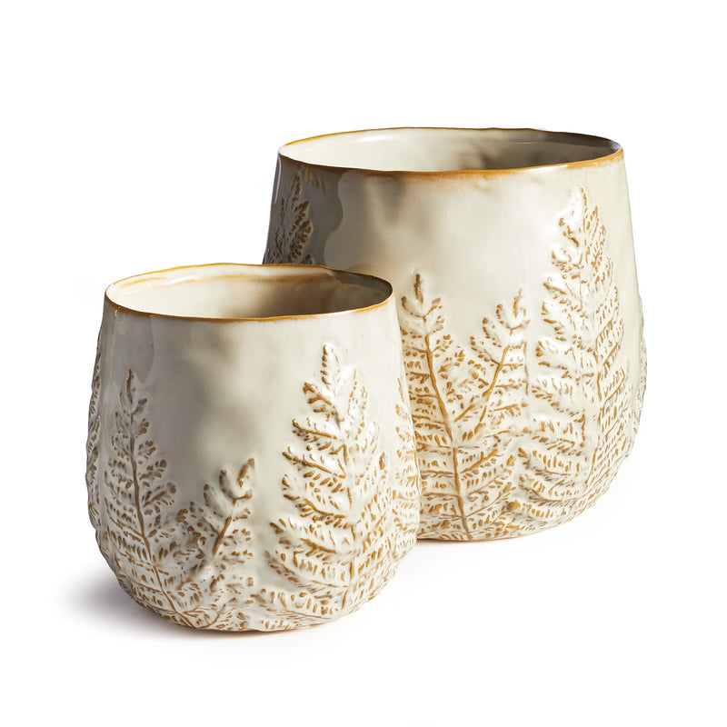 NAPA Home & Garden, FROND POTS, SET OF 2,CH301