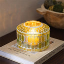 VivaStyle Veranda Garden Votive, Mosaic, Glass