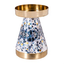 VivaStyle Gilded Meadow Candle Holder, Metal, Set of 2