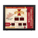 Scoreboard Wall Clock, Iowa State University