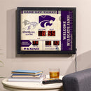 Scoreboard Wall Clock, Kansas State University