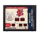 Scoreboard Wall Clock, Fresno State
