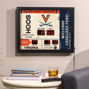 Scoreboard Wall Clock, University of Virginia