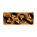 Coastal Coir Mat Lobsters and Crabs 60x24"
