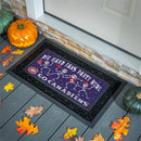 Montreal Canadiens Flocked Coir Halloween Sassafras Switch Mat, 22"x10"