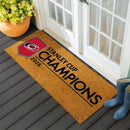 Carolina Hurricanes 2026 Stanley Cup Champions 60"x24" Full Coir Doormat, Full Color