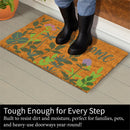 VivaStyle Veranda Garden Coir Mat, 30"L x 17.5"H