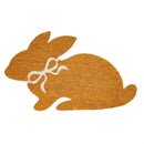 Hop Into Spring Bunny Shaped Coir Mat