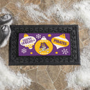 East Carolina University Holiday Flocked Coir Sassafras Switch Mat, 22"x10"