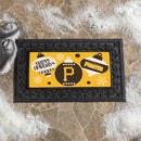 Pittsburgh Pirates Holiday Flocked Coir Sassafras Switch Mat, 22"x10"