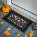 Chicago White Sox Flocked Coir Halloween Sassafras Switch Mat, 22"x10"