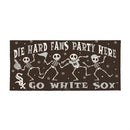 Chicago White Sox Flocked Coir Halloween Sassafras Switch Mat, 22"x10"