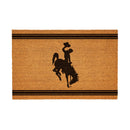 University of Wyoming Large One Color Coir Mat, 36"x24"