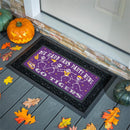 Louisiana State University Flocked Coir Halloween Sassafras Switch Mat, 22"x10"