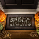 Los Angeles Kings Flocked Coir Halloween Sassafras Switch Mat, 22"x10"