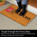 Carolina Hurricanes 2026 Stanley Cup Champions 28"x16" Full Color Coir Doormat