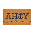 Coastal Coir Mat Ahoy Anchor 28x16"