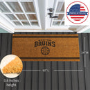 Boston Bruins 2025 Extra Large One Color Coir Mat, 60"x24"