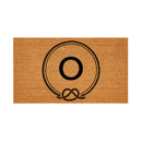 Coastal Coir Mat Nautical Monogram 28x16"