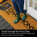Vegas Golden Knights 2026 Stanley Cup Champions 60"x24" Full Coir Doormat, Full Color
