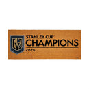 Vegas Golden Knights 2026 Stanley Cup Champions 60"x24" Full Coir Doormat, Full Color